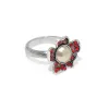 Everbloom Pearl Ruby Ring sold by Brighton