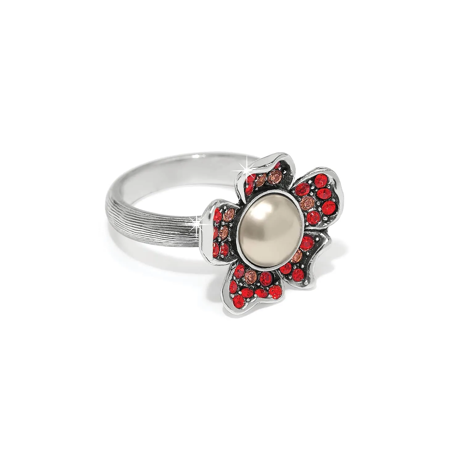 Everbloom Pearl Ruby Ring sold by Brighton product image thumbnail 3