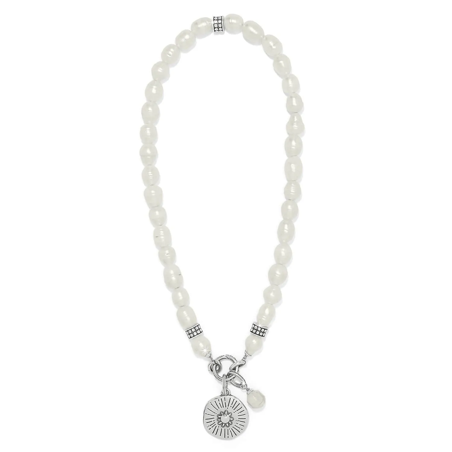 Token Charm Pearl Necklace sold by Brighton product image thumbnail 3