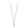 Interlok Braid Bold Leather Necklace sold by Brighton