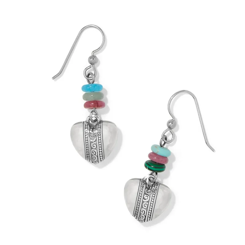 Mingle Sweetheart Bead French Wire Earrings sold by Brighton