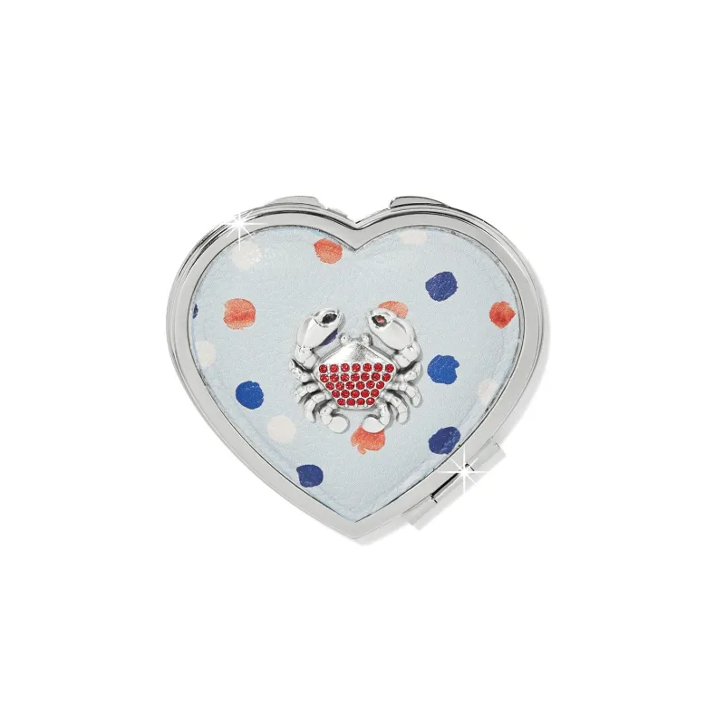 Fair Winds Heart Compact Mirror sold by Brighton