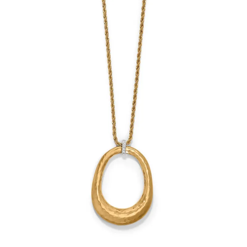Meridian Geo Open Ring Pendant Necklace sold by Brighton