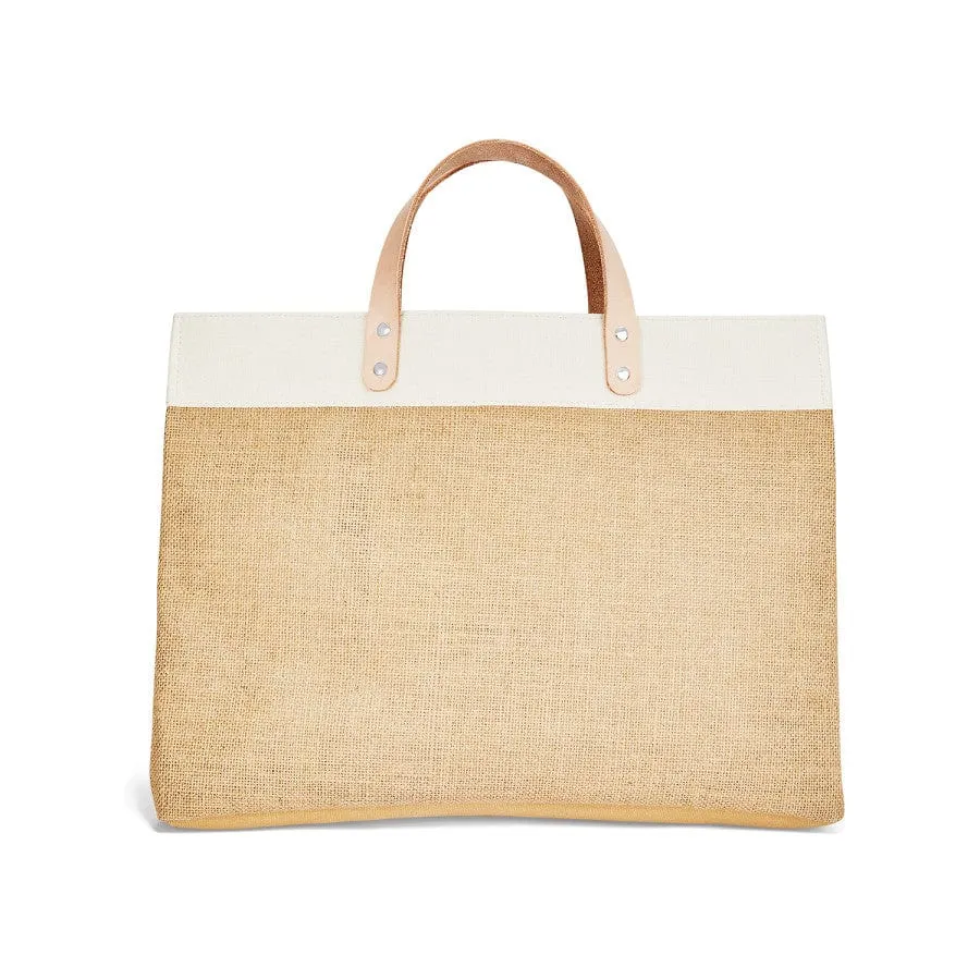 Happy Sunshine East West Burlap Tote sold by Brighton product image thumbnail 3
