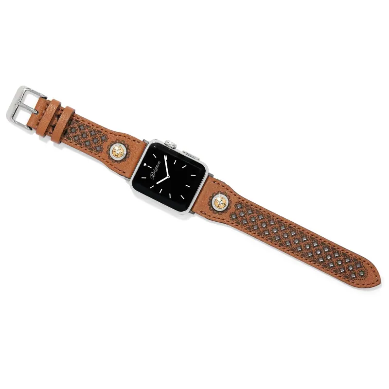 Mosaic Leather Watch Band sold by Brighton