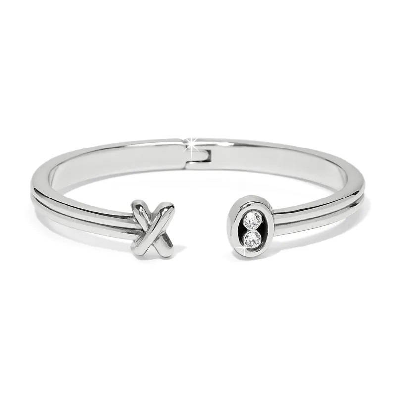 Hugs & Kisses Open Hinged Bangle sold by Brighton