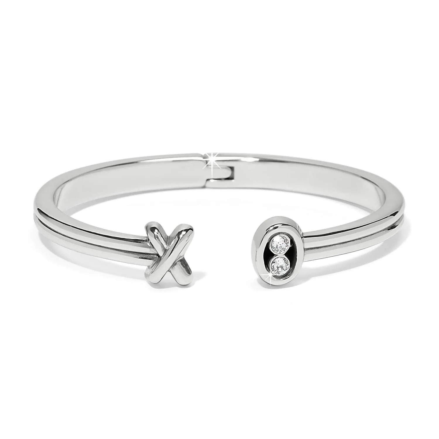 Hugs & Kisses Open Hinged Bangle sold by Brighton
