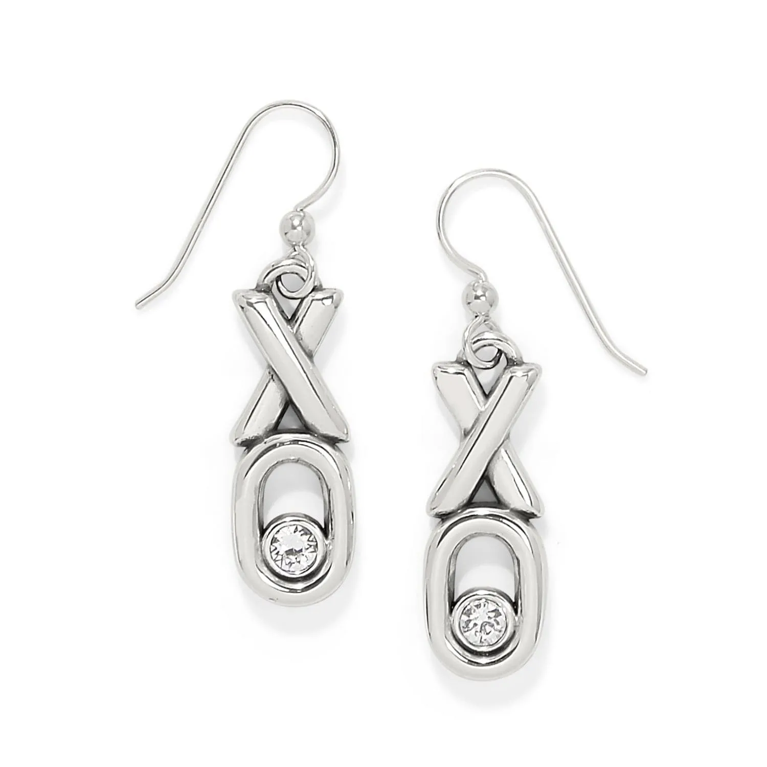 Hugs & Kisses French Wire Earrings sold by Brighton