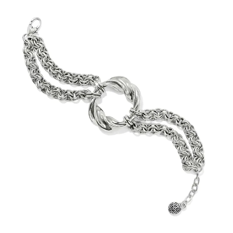 Antica Double Chain Bracelet sold by Brighton