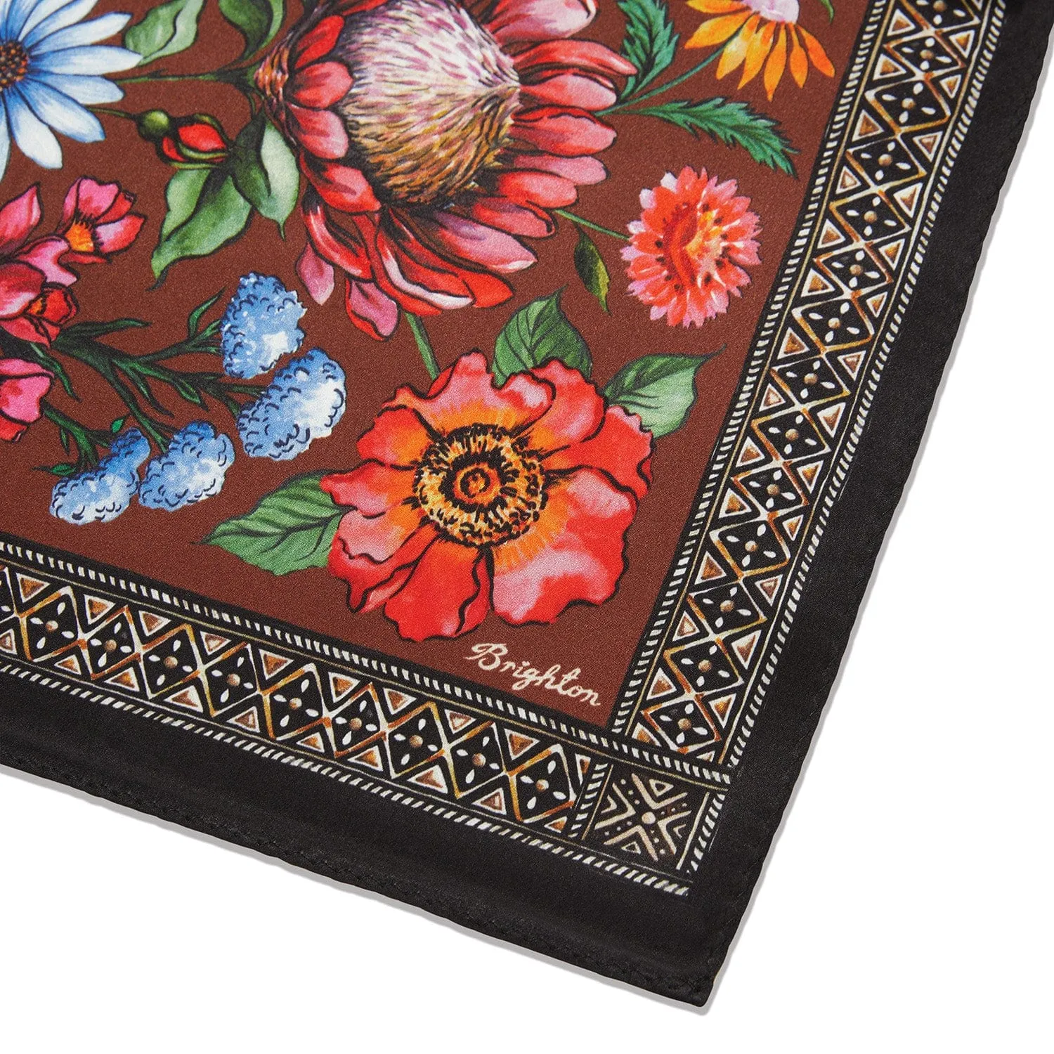 Red Floral Print Scarf sold by Brighton product image thumbnail 2