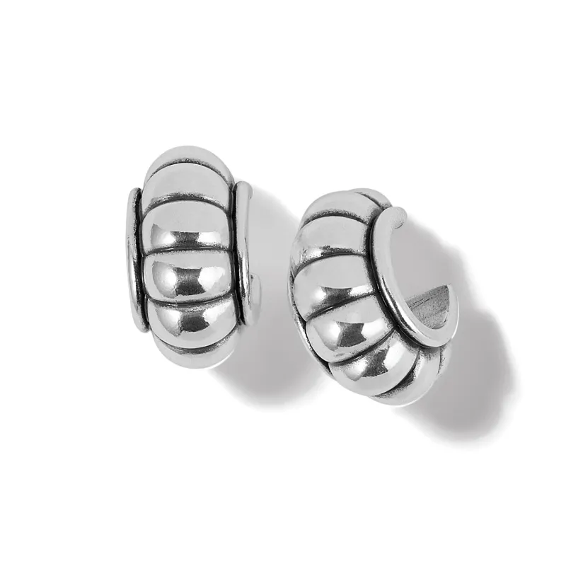 Mystic Moon Scallop Small Hoop Earrings sold by Brighton