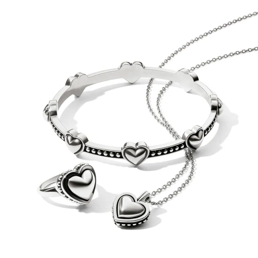 Pretty Tough Bold Petite Heart Bangle sold by Brighton product image thumbnail 3