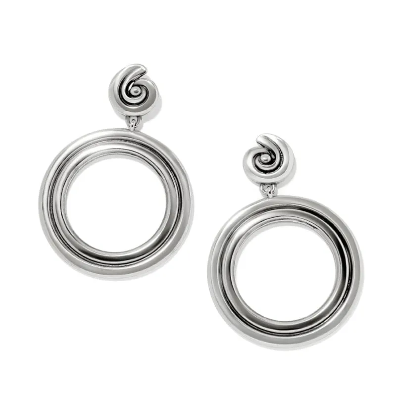 Contempo Moda Ring Post Drop Earrings sold by Brighton