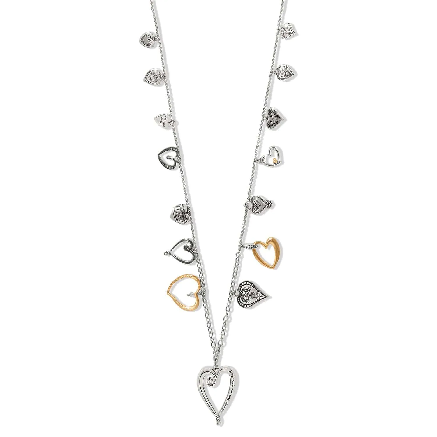 One Heart Large Long Necklace sold by Brighton product image thumbnail 2