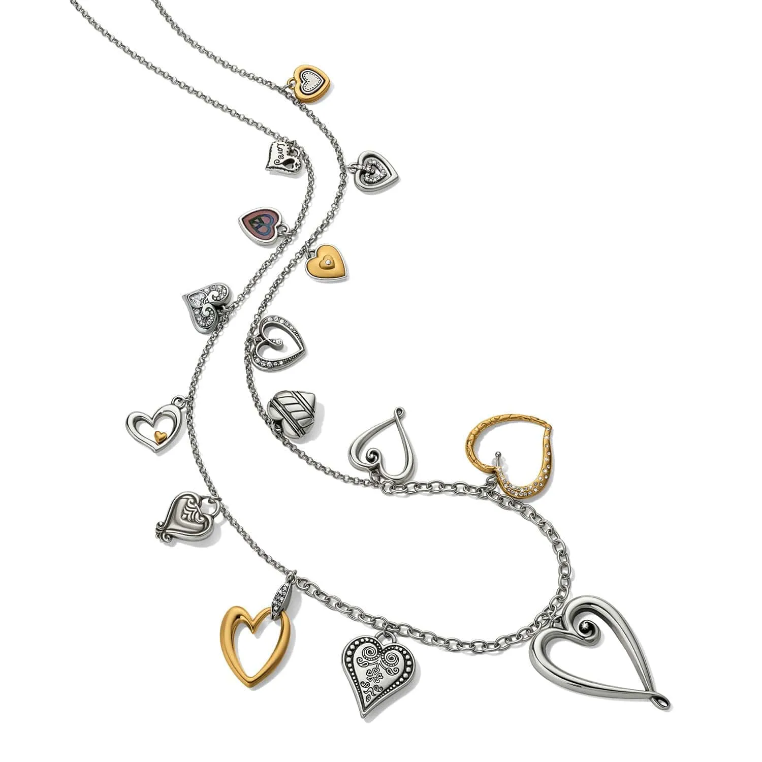 One Heart Large Long Necklace sold by Brighton product image thumbnail 4