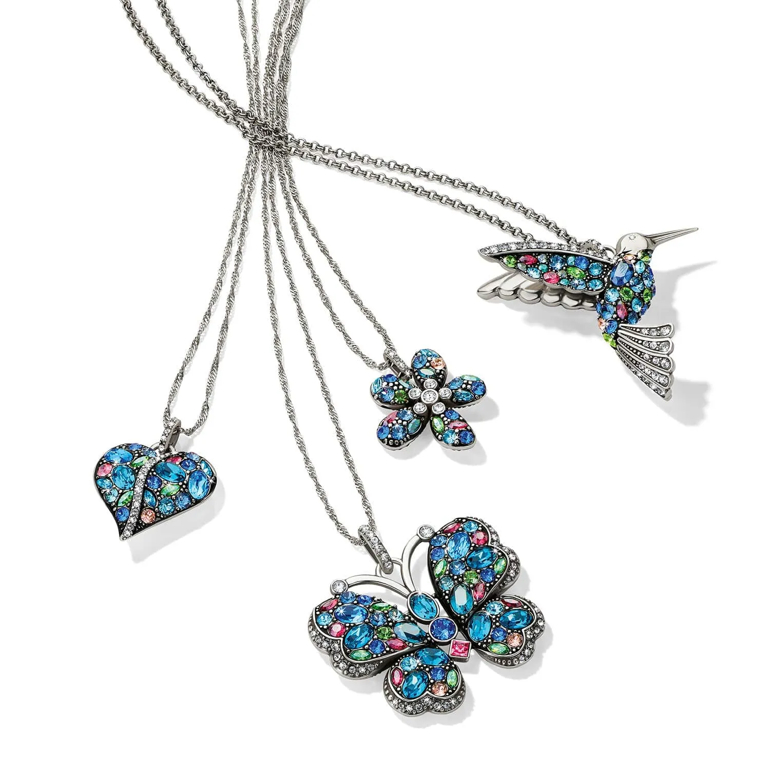 Trust Your Journey Hummingbird Necklace sold by Brighton product image thumbnail 3