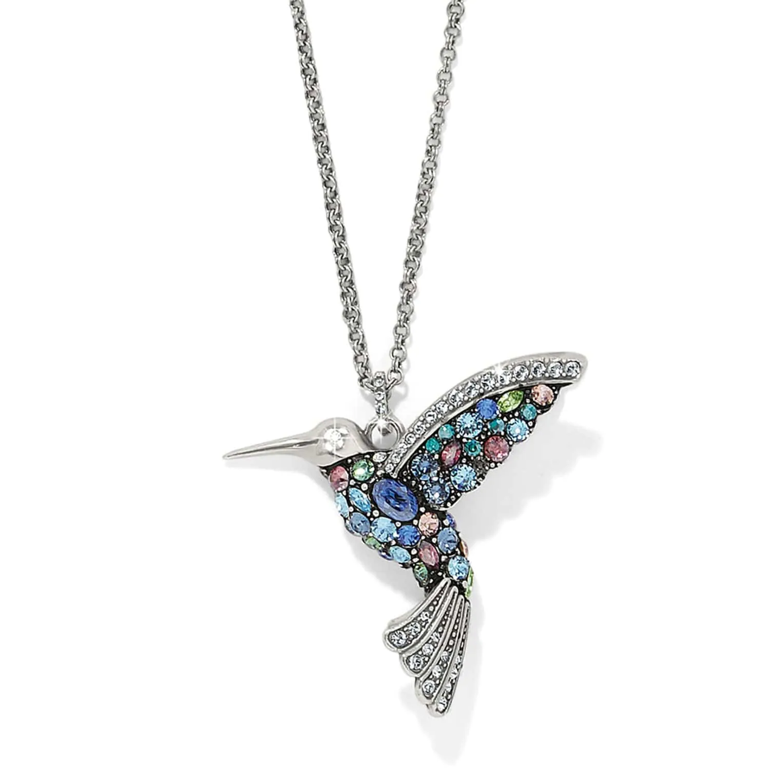 Trust Your Journey Hummingbird Necklace sold by Brighton