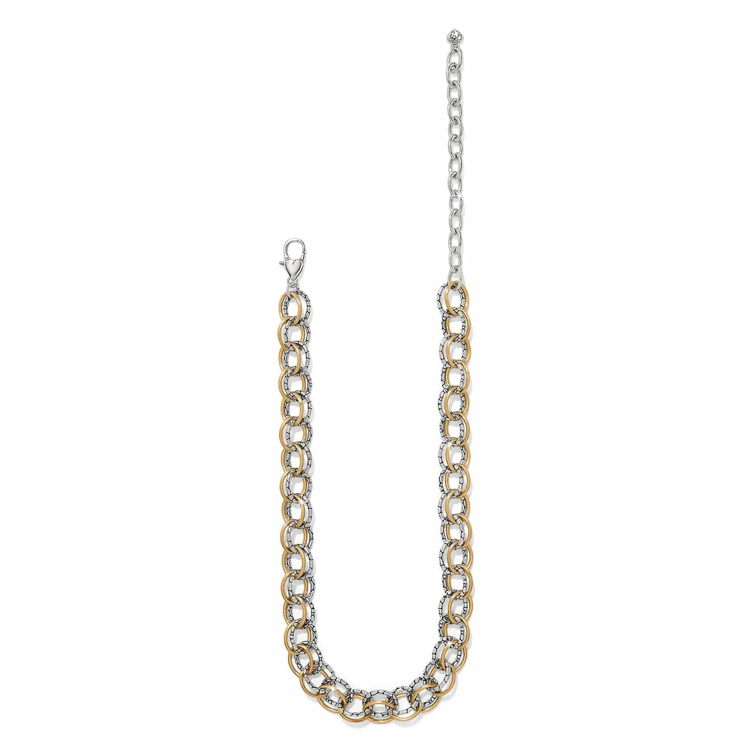 Pebble Link Two Tone Necklace sold by Brighton product image thumbnail 2