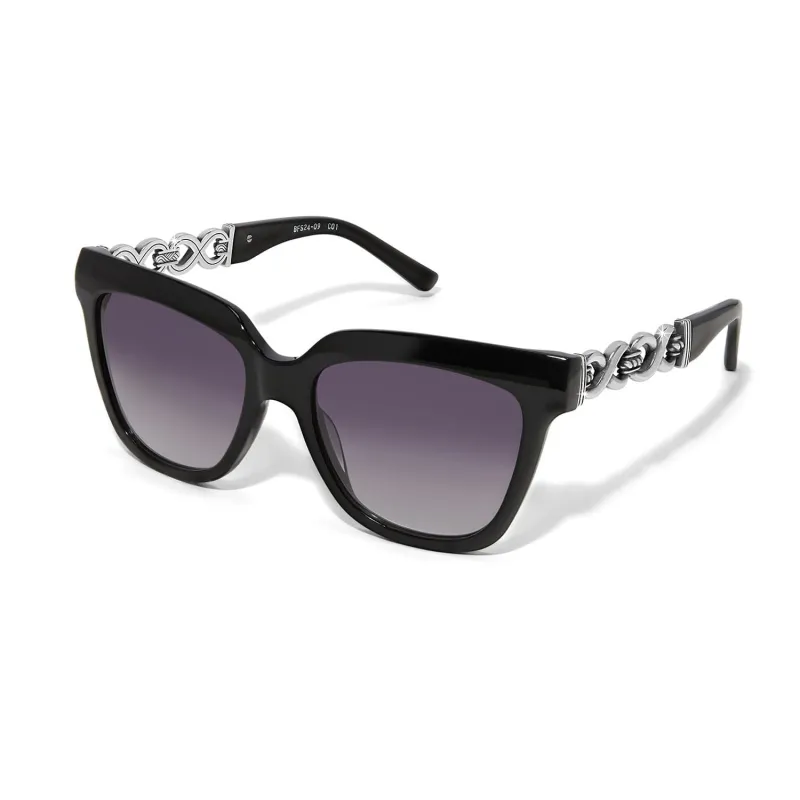 Interlok Infinity Midnight Sunglasses sold by Brighton