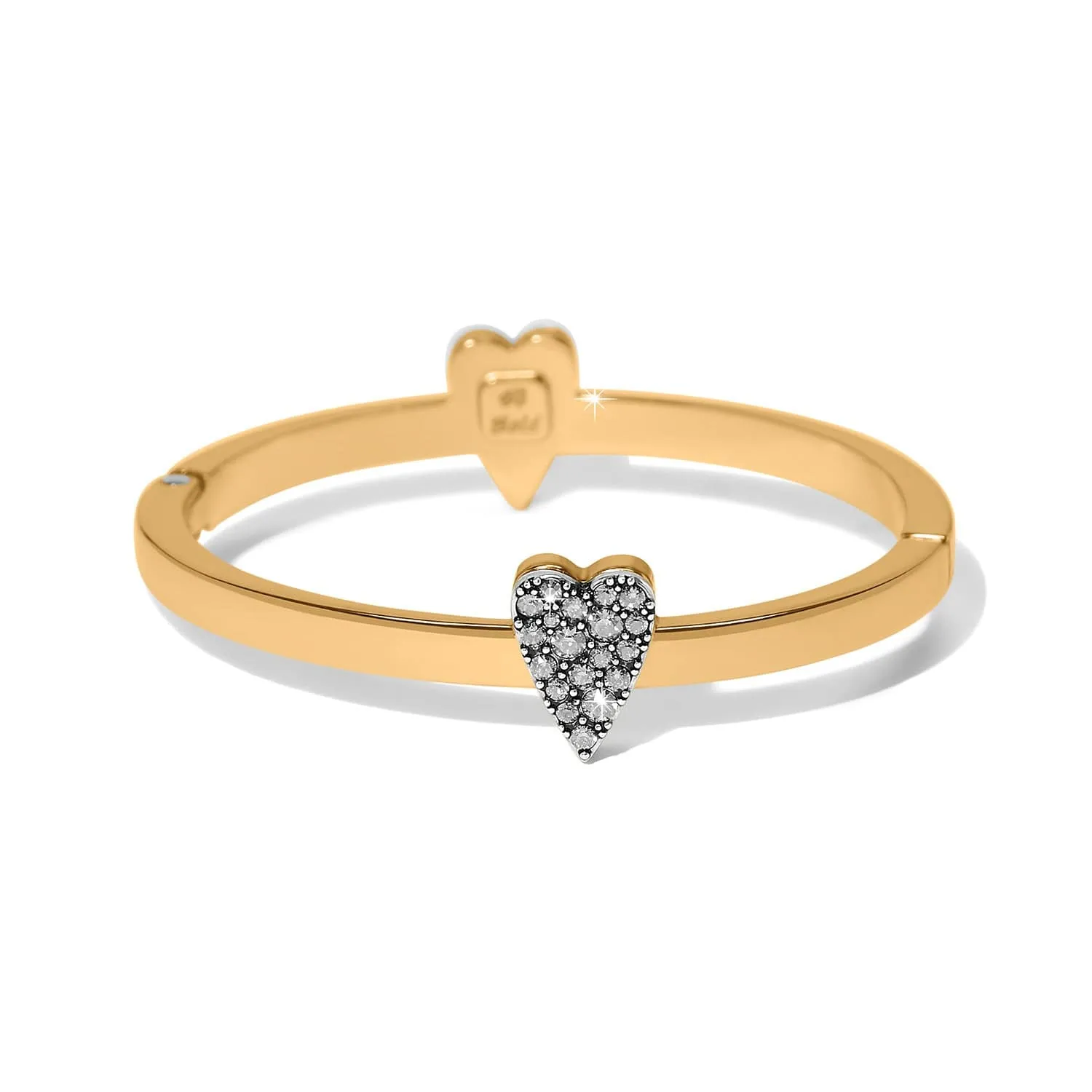 Love Messages B Bold Hinged Bangle sold by Brighton product image thumbnail 2