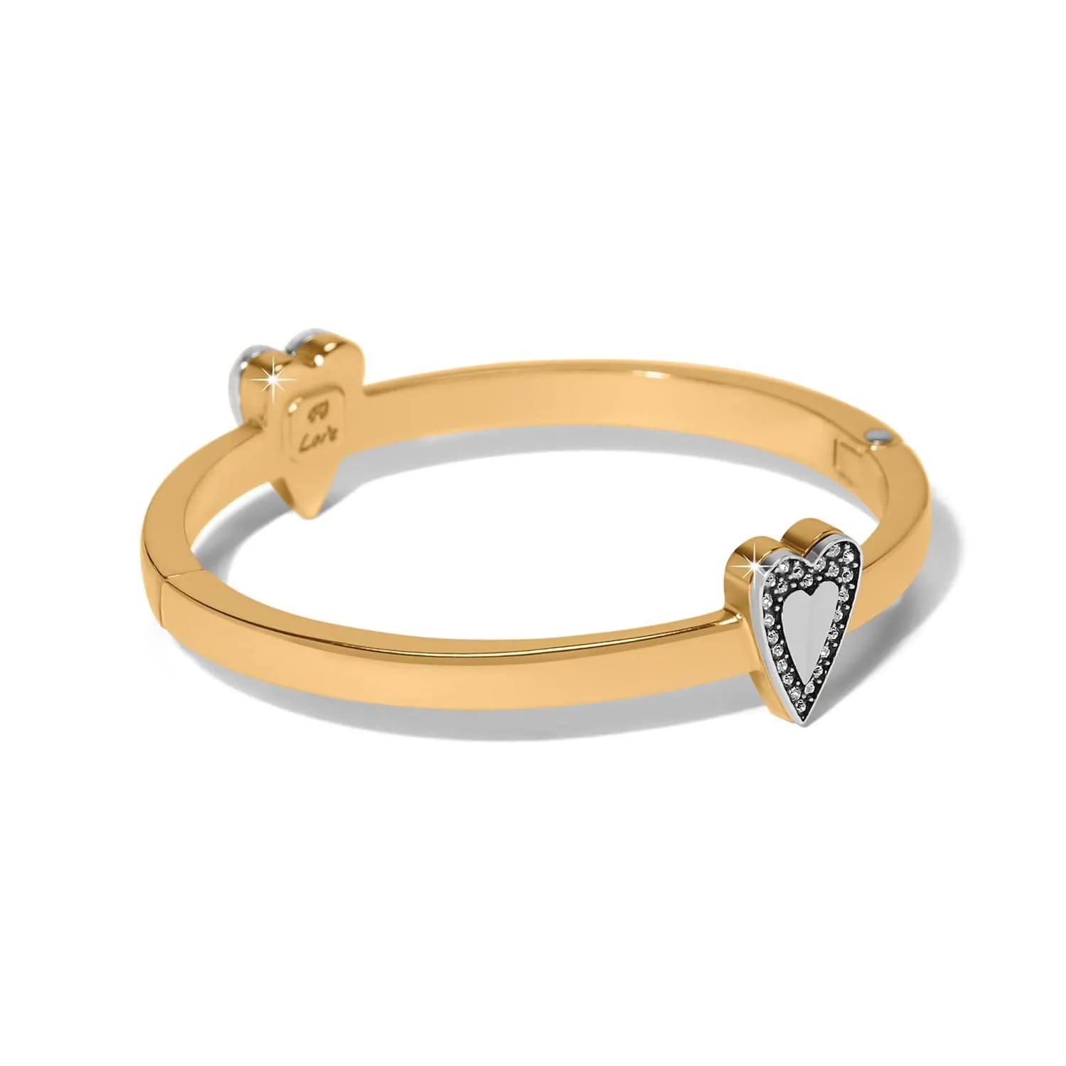 Love Messages B Bold Hinged Bangle sold by Brighton product image thumbnail 3