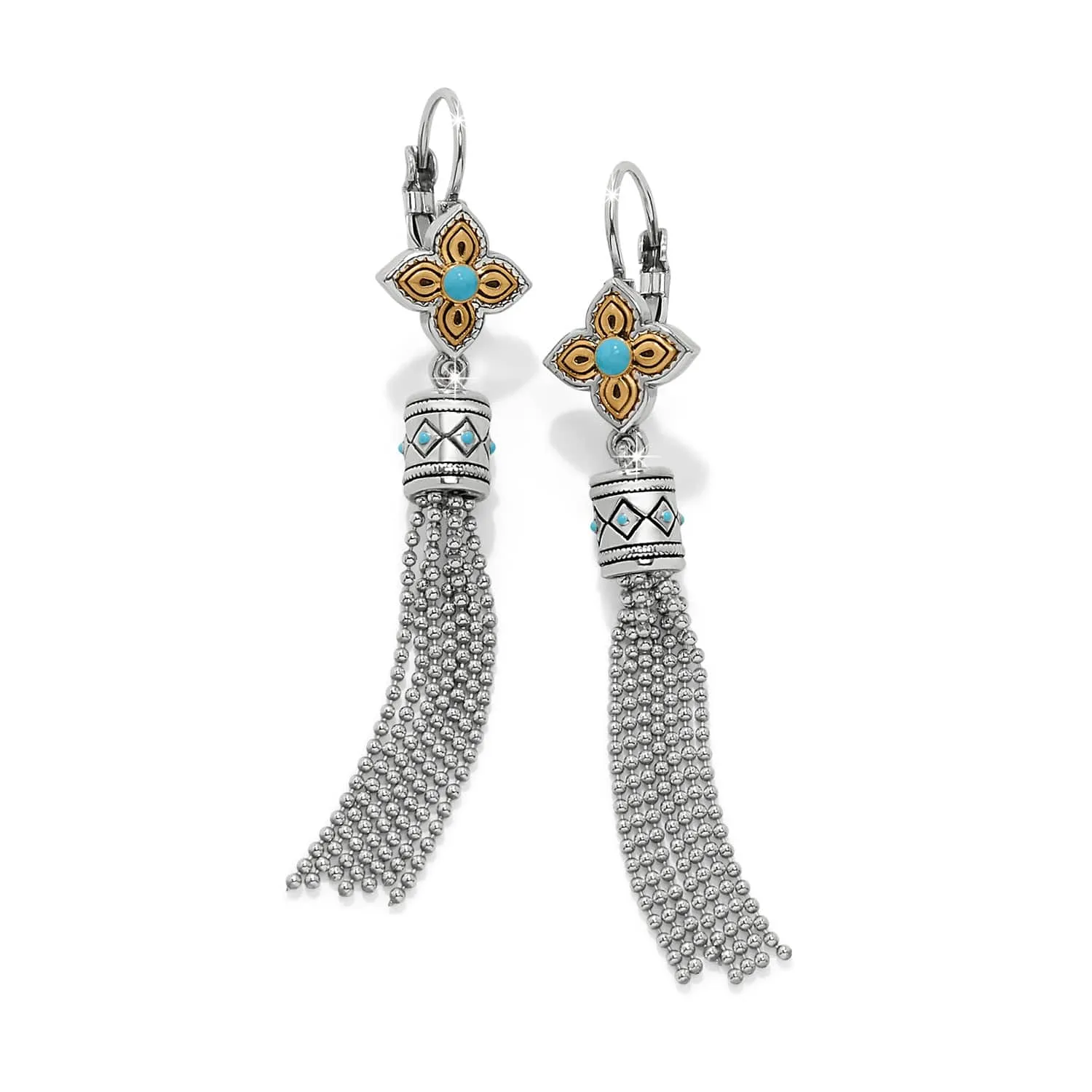Mosaic Cerrillos Tassel Leverback Earrings sold by Brighton product image thumbnail 2