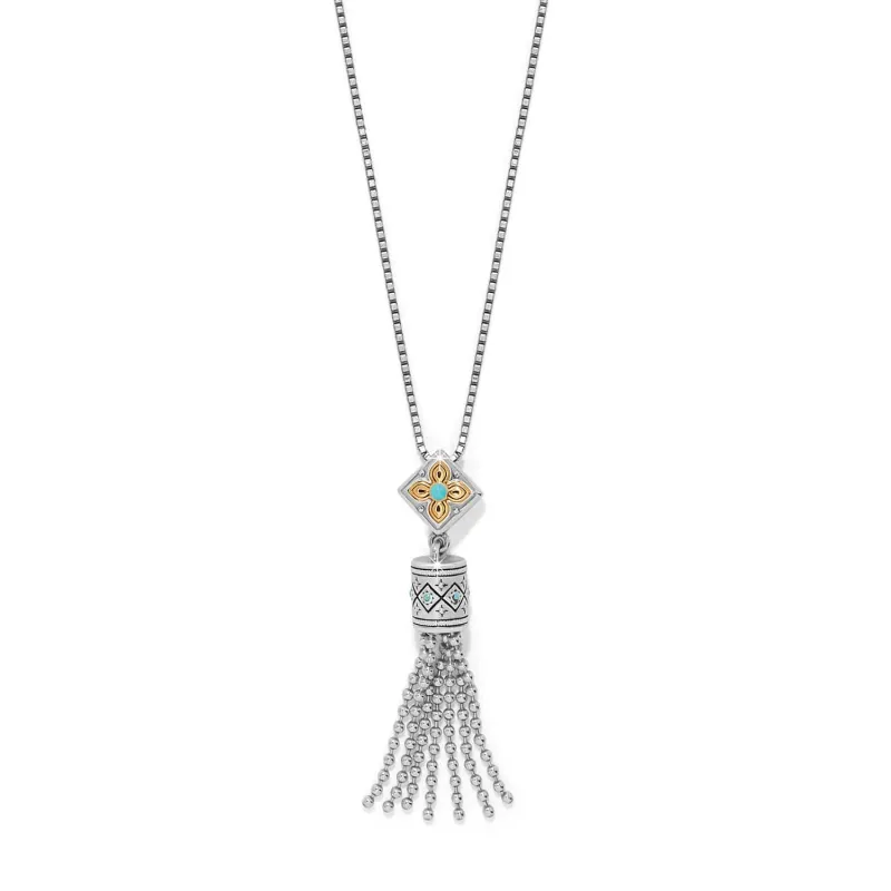 Mosaic Cerrillos Tassel Necklace sold by Brighton