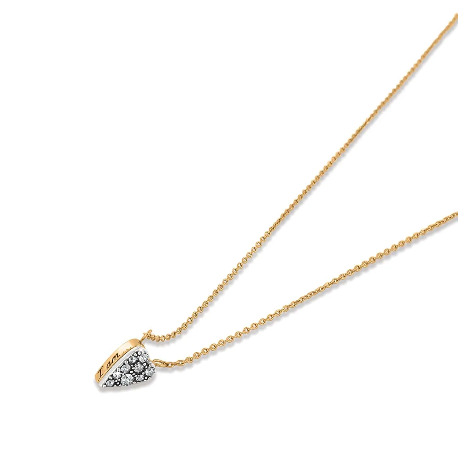 Love Messages I am Reversible Necklace sold by Brighton product image thumbnail 4