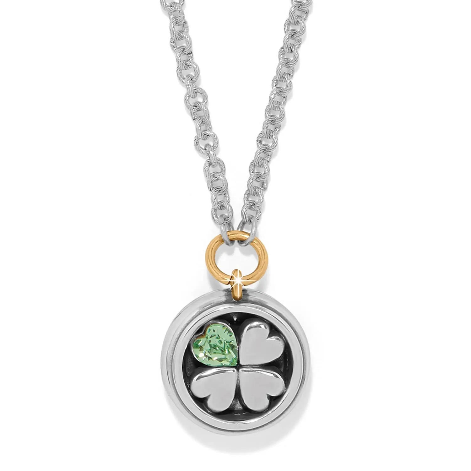 Mystery Of Love Golden Heart Necklace sold by Brighton product image thumbnail 2