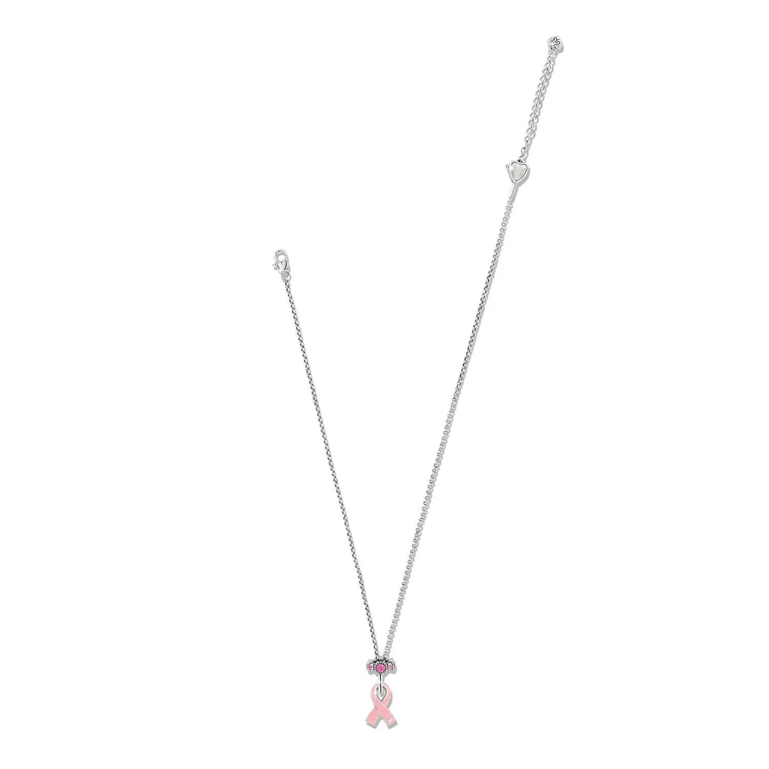 Pink Ribbon Halo Necklace sold by Brighton product image thumbnail 3