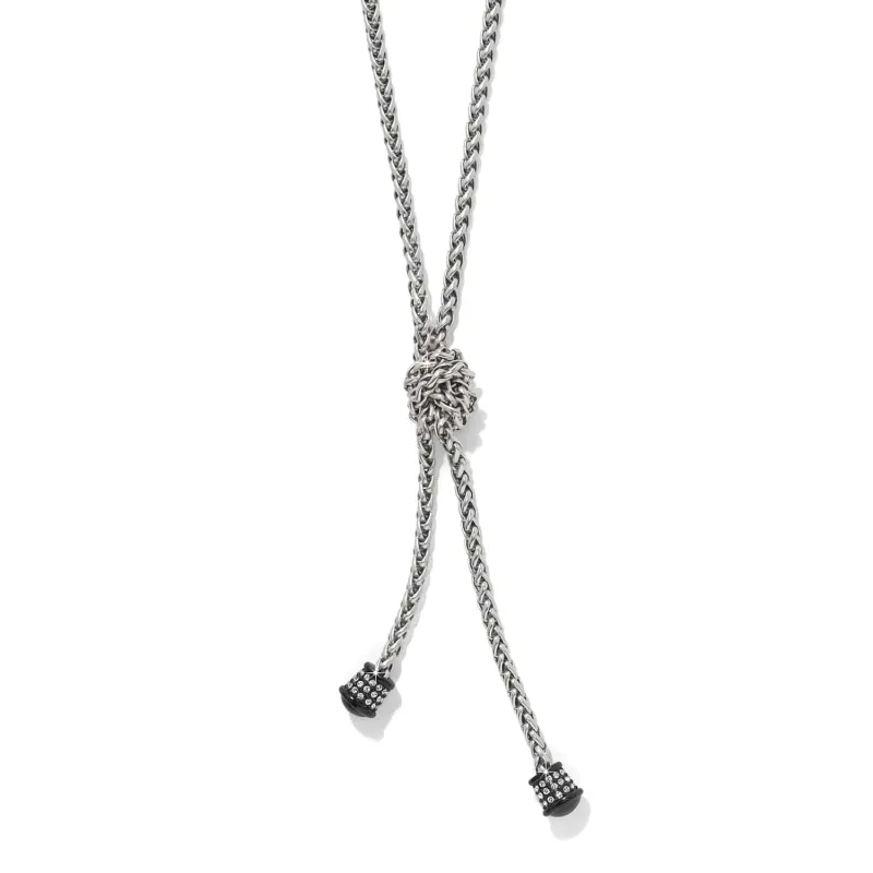Meridian Ventus Black Y Necklace sold by Brighton
