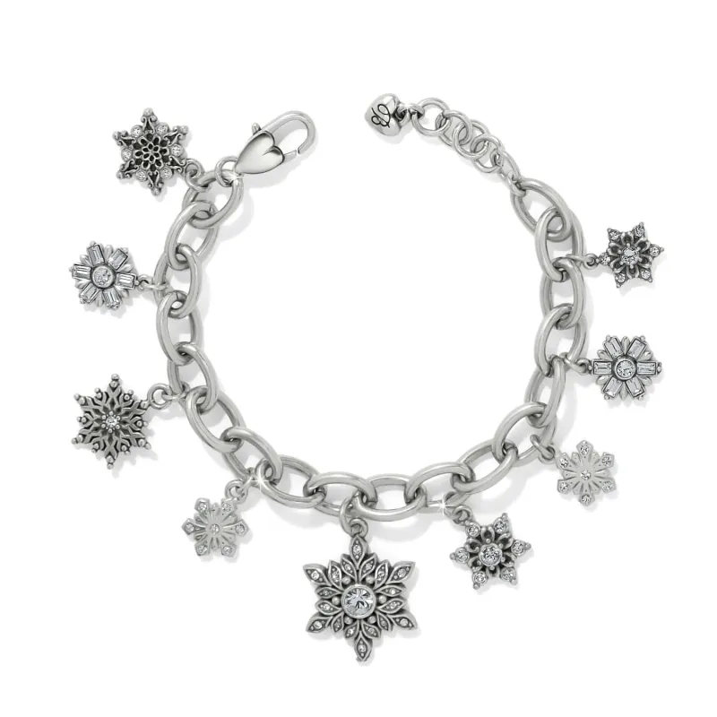 Crystal Flurry Charm Bracelet sold by Brighton
