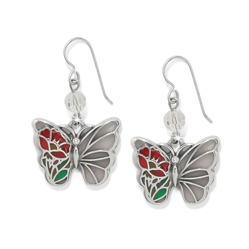 Garden Of Light Butterfly French Wire Earrings sold by Brighton