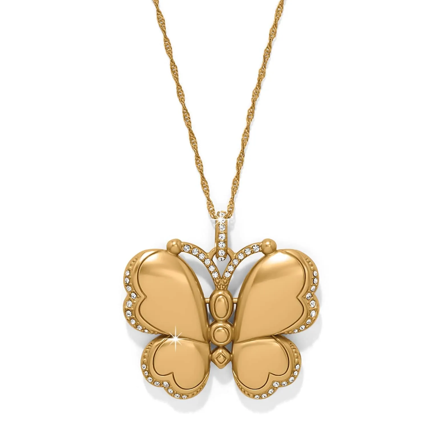 Trust Your Journey Golden Bufferfly Necklace sold by Brighton product image thumbnail 2
