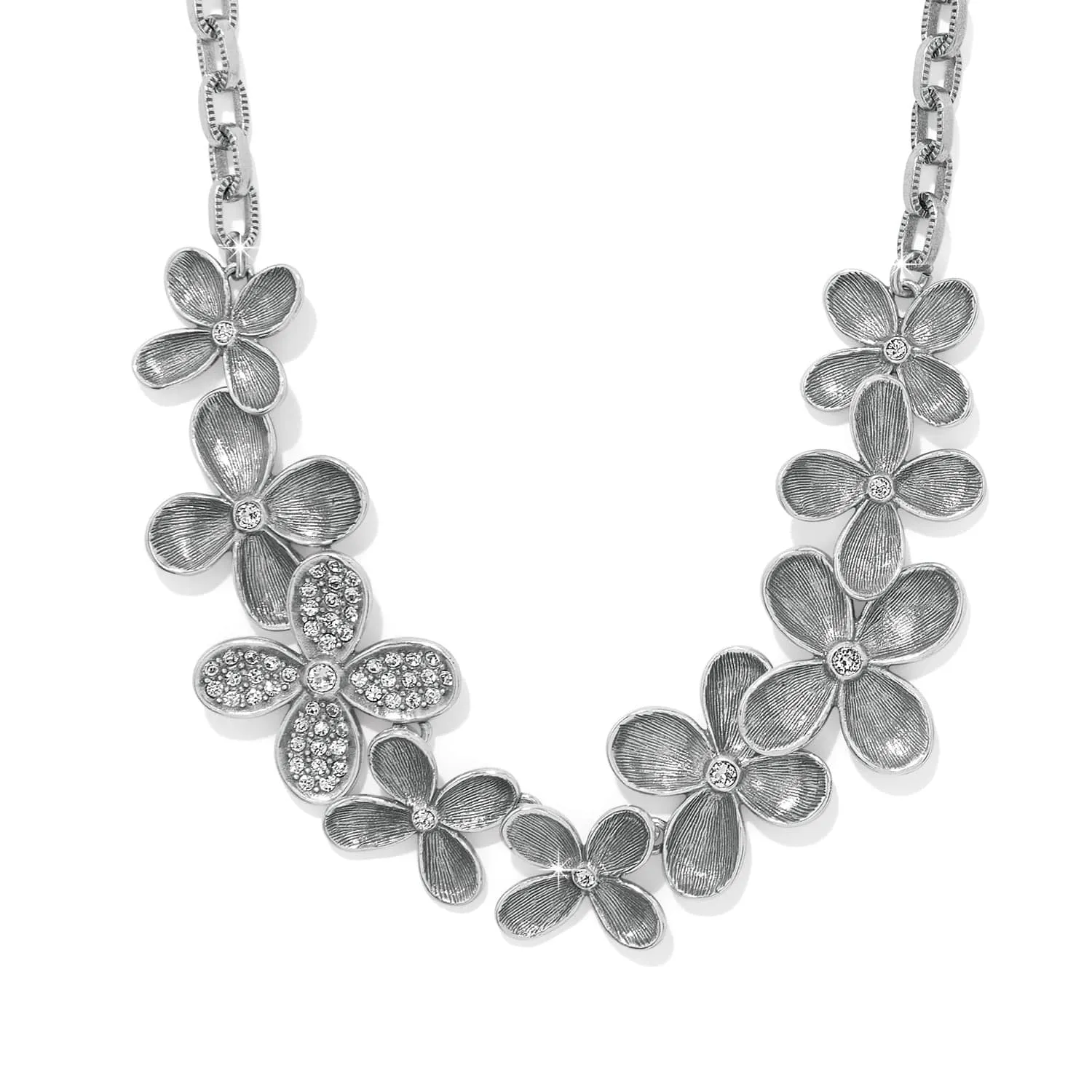 Everbloom Petal Pave Necklace sold by Brighton