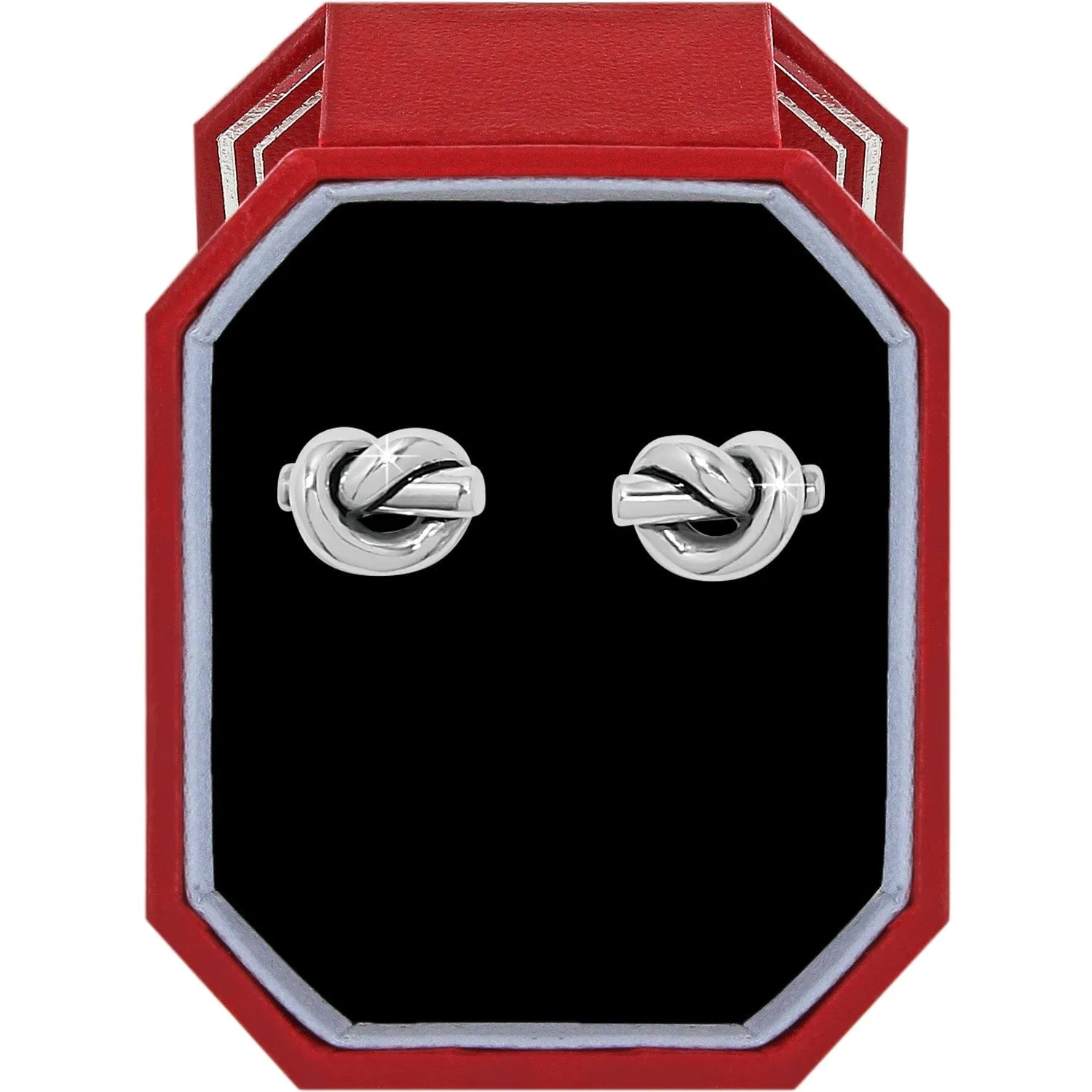 Interlok Single Knot Post Earrings Gift Box sold by Brighton