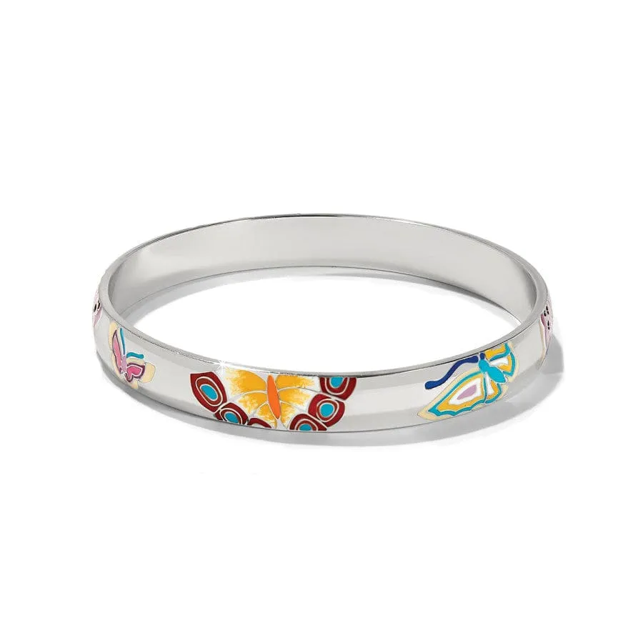 Kyoto In Bloom Butterfly Bangle sold by Brighton