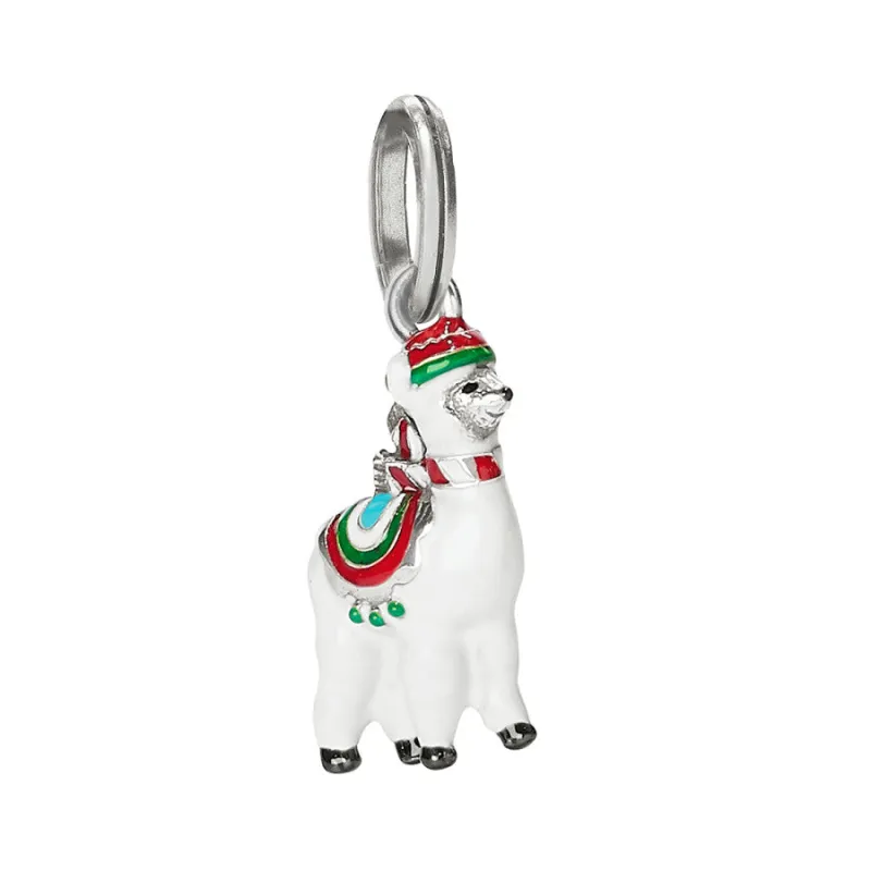 Christmas Llama Charm sold by Brighton