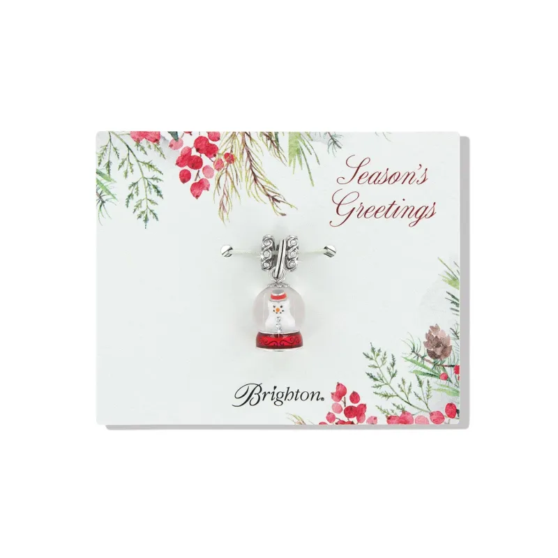 Limited Edition Snowglobe Charm Card sold by Brighton