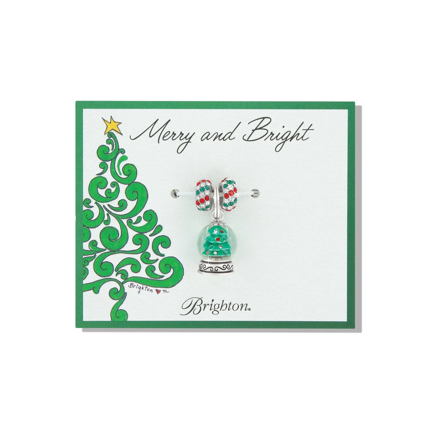 Limited Edition Holiday Tree Charm Card sold by Brighton