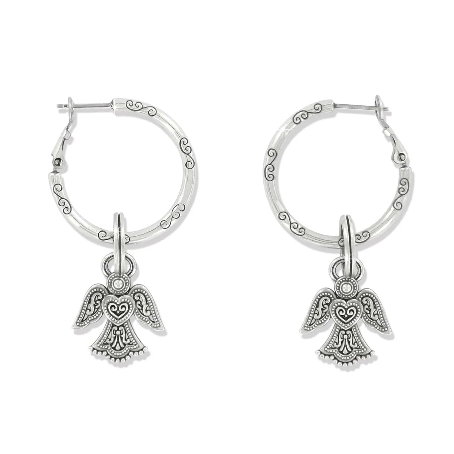 Loving Angel Charm Earrings sold by Brighton product image thumbnail 2