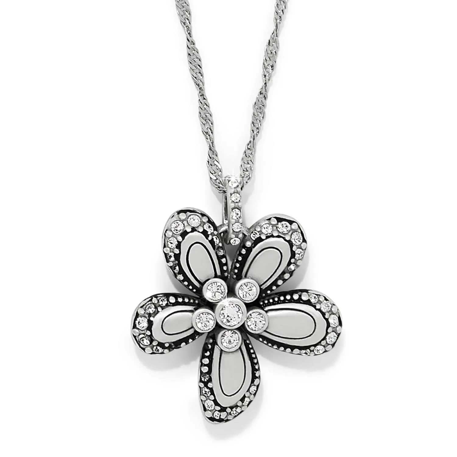 Trust Your Journey Flower Reversible Necklace sold by Brighton product image thumbnail 2