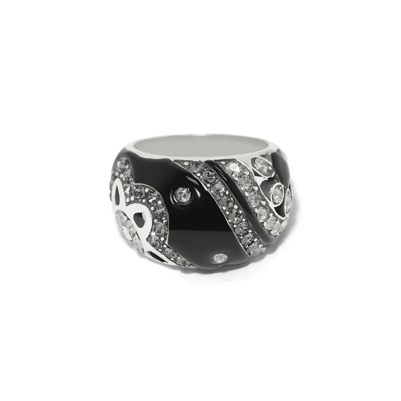 Flora Black Ring sold by Brighton