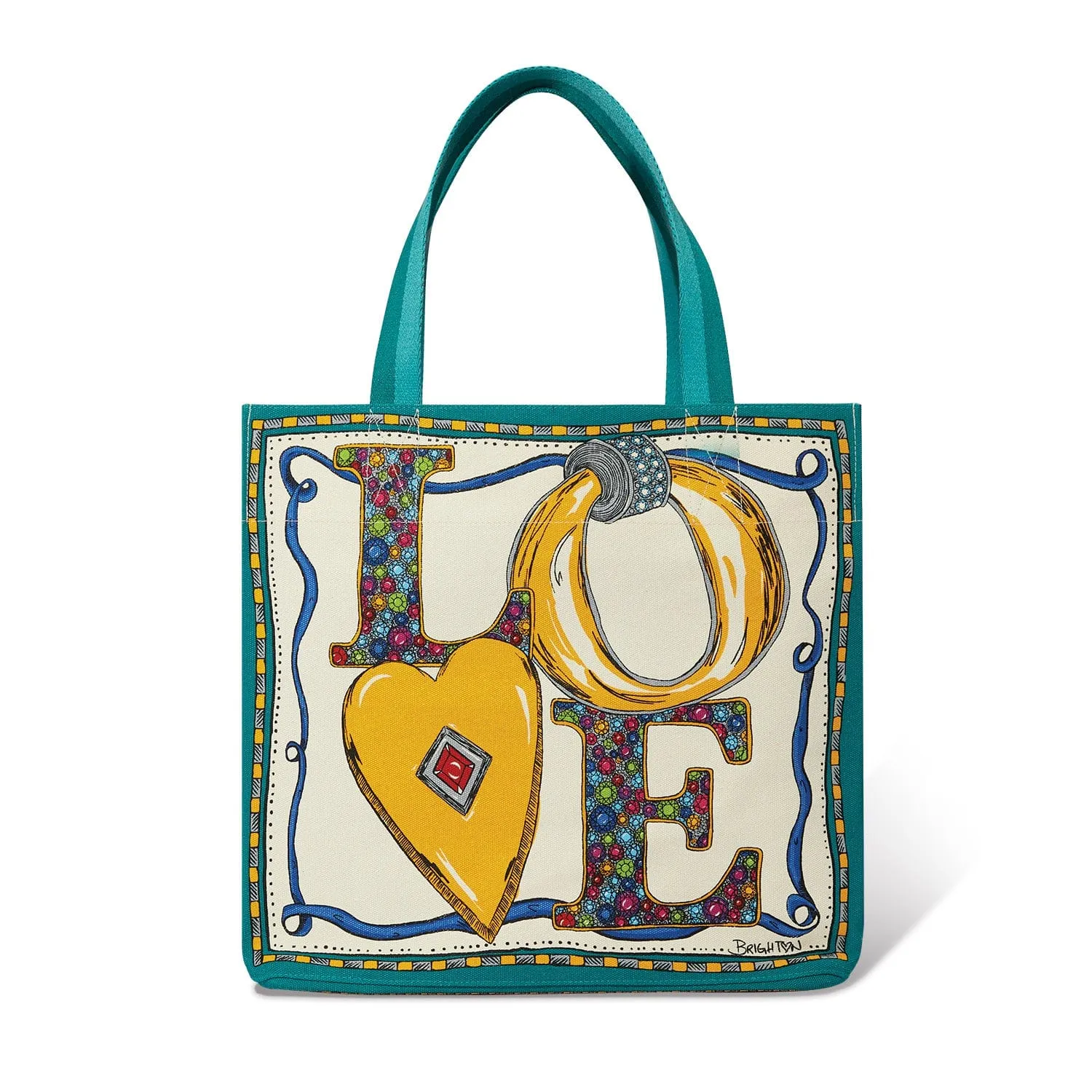 Charmed Holiday Love Tote sold by Brighton