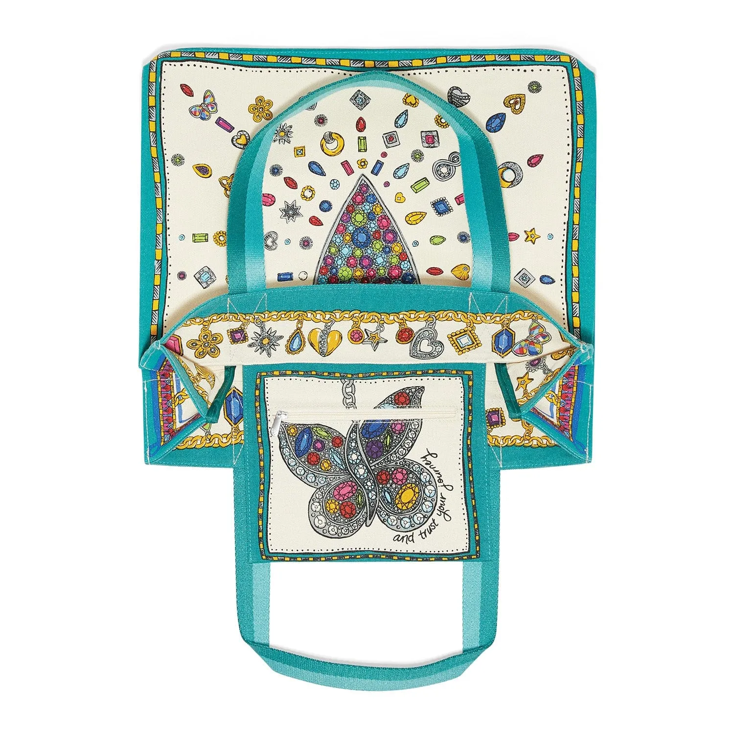 Charmed Holiday Love Tote sold by Brighton product image thumbnail 3