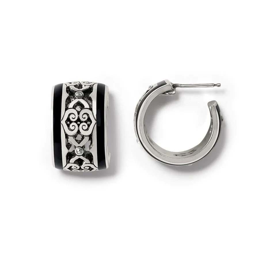 Intrigue Soiree Two Tone Hoop Earrings sold by Brighton product image thumbnail 3