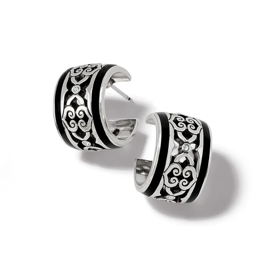 Intrigue Soiree Two Tone Hoop Earrings sold by Brighton product image thumbnail 2