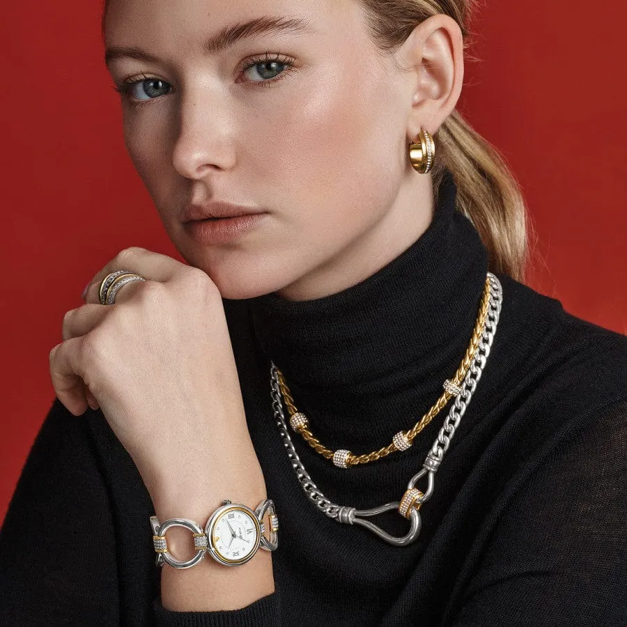 Meridian Suez Two Tone Necklace sold by Brighton product image thumbnail 3