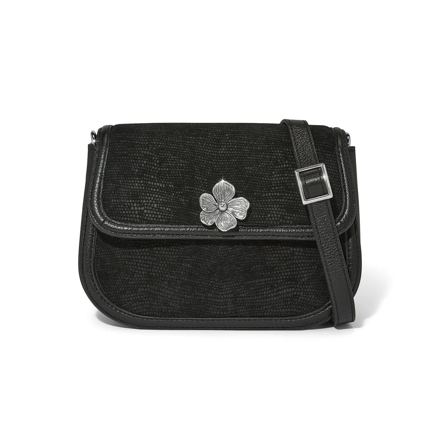 Everbloom Noir Arlo Flap Cross Body Bag sold by Brighton