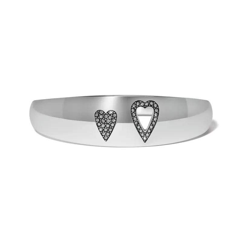 Love Messages B Simple Hinged Bangle sold by Brighton